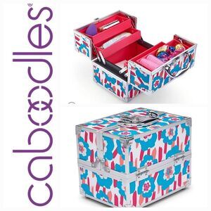 Caboodles Adored Traincase Case Makeup Organizer